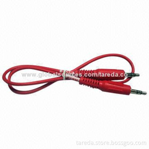 RCA 3.5mm Stereo Audio Cable with Two Cores, UL/CE/RoHS Mark